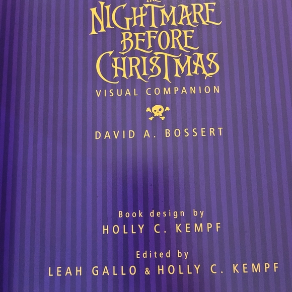 New Disney Nightmare Before Christmas Visual Companion Large Coffee Table Book - Picture 5 of 5